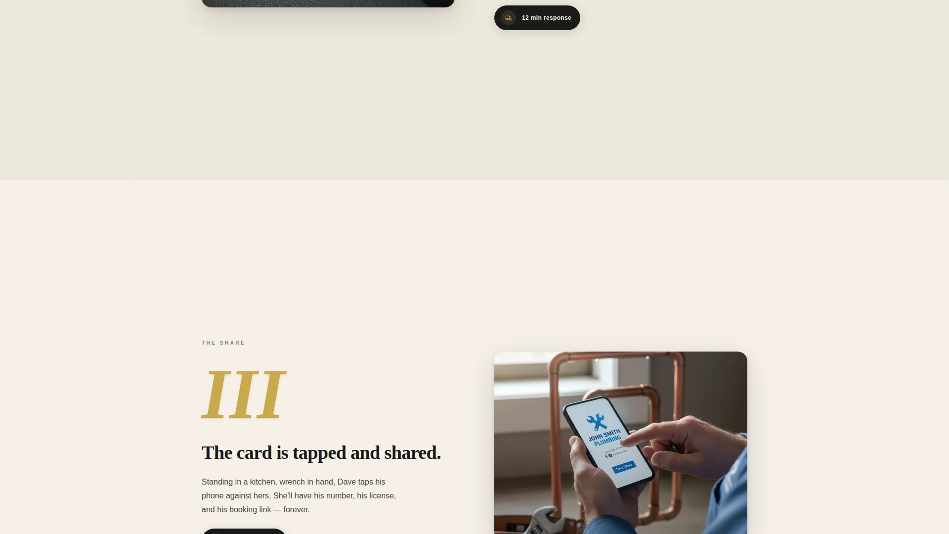 Plumber Profile Professional Website Template