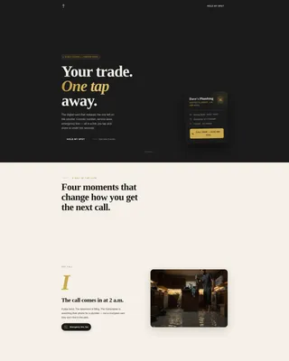 Plumber Profile Professional Website Template