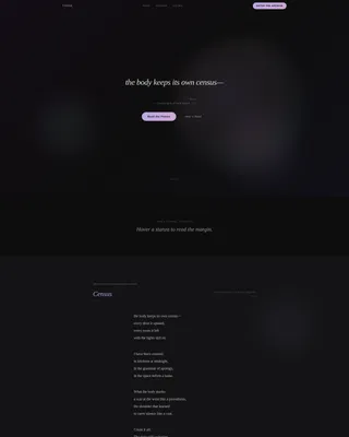 Author & Writer Professional Website Template