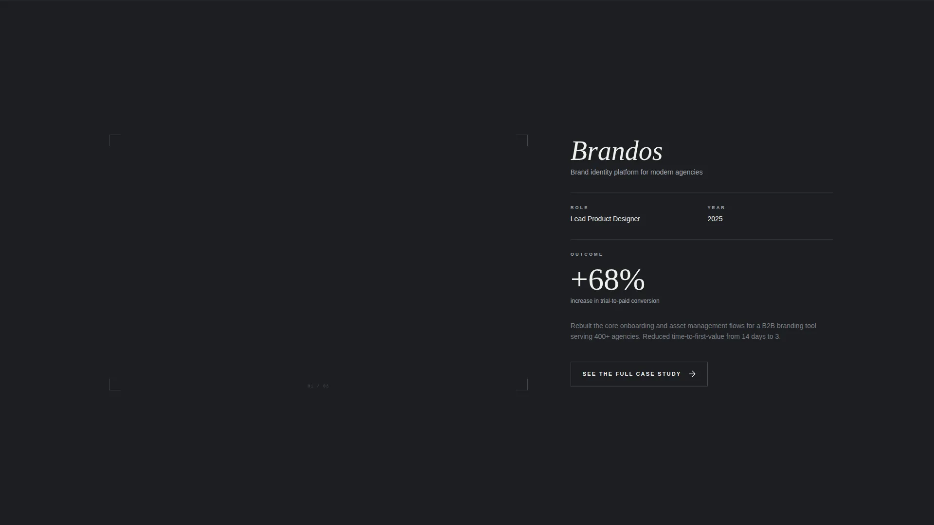 Product Designer Portfolio Careers Website Template