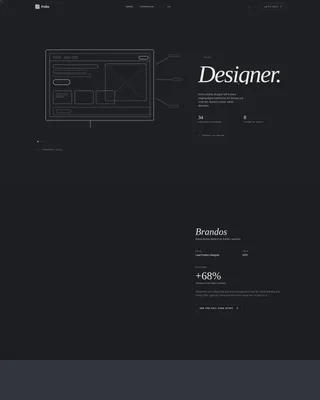 Product Designer Portfolio Careers Website Template