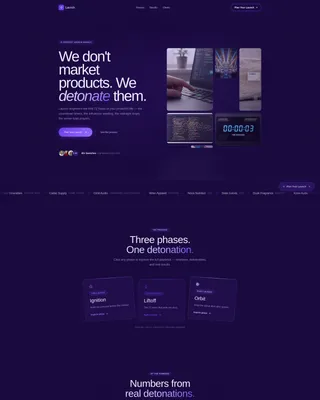 Events & Experiential Agency Pre-Launch Website Template