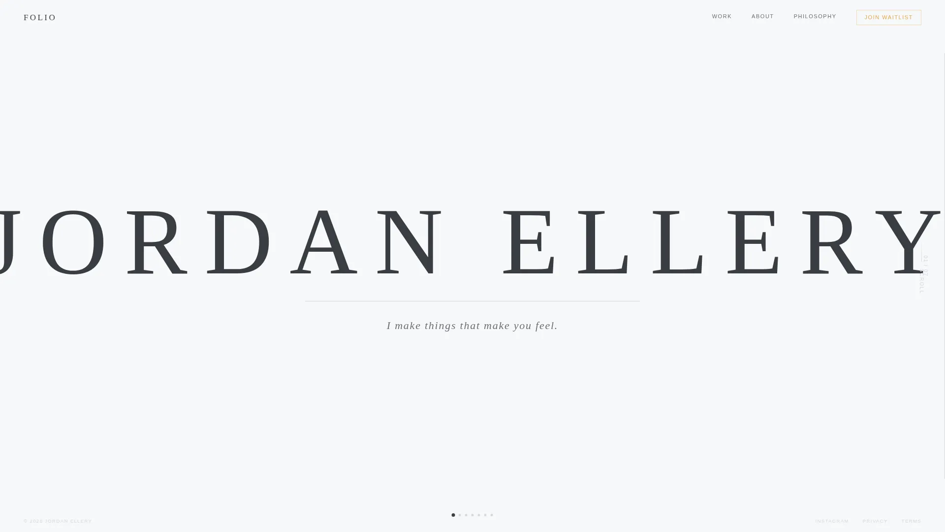 Personal Website & Bio Pre-Launch Website Template