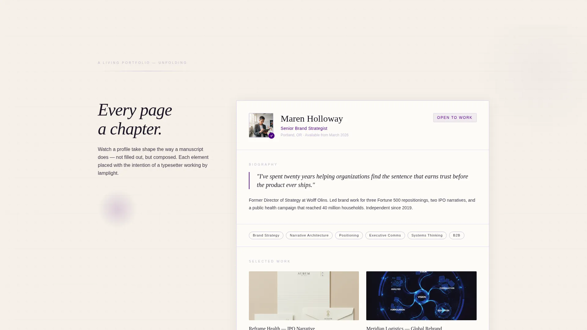 Personal CRM & Network Pre-Launch Website Template