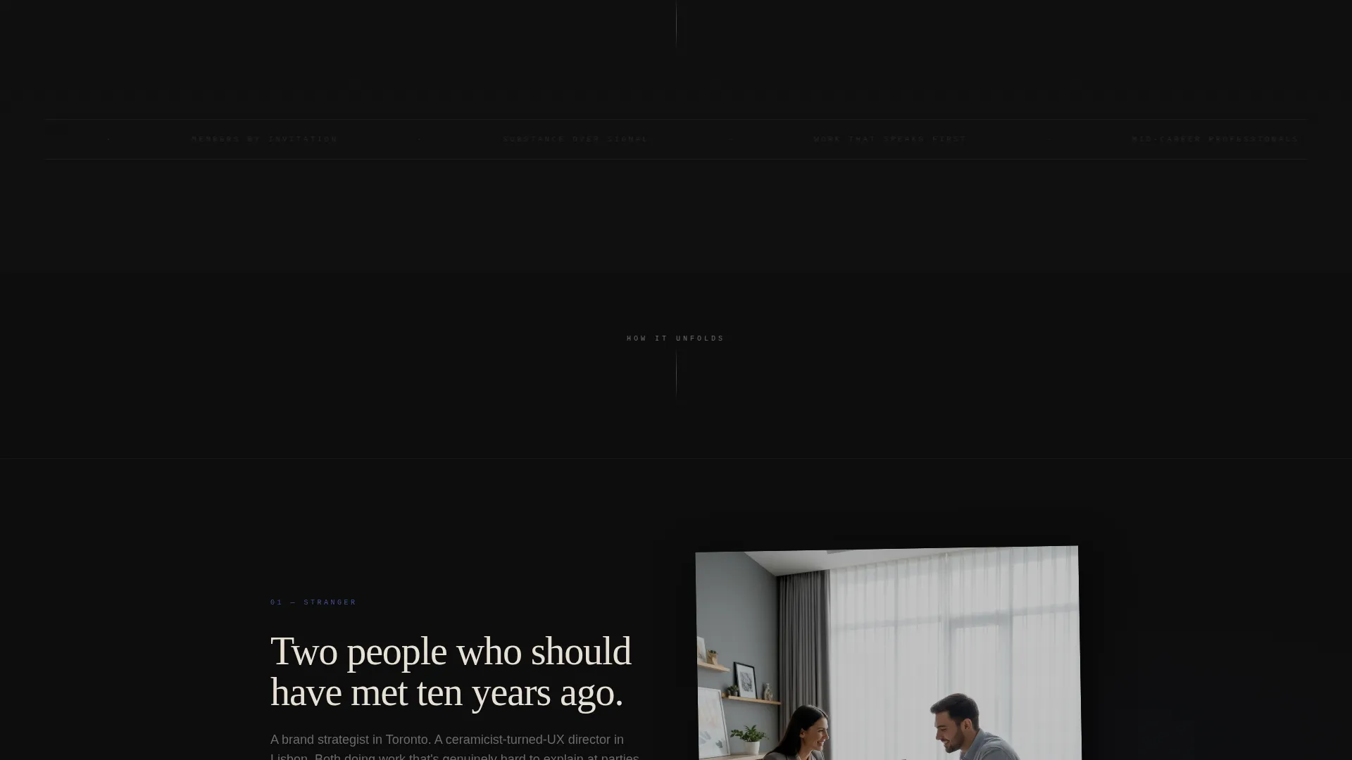 Personal CRM & Network Pre-Launch Website Template