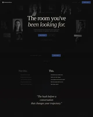 Personal CRM & Network Pre-Launch Website Template