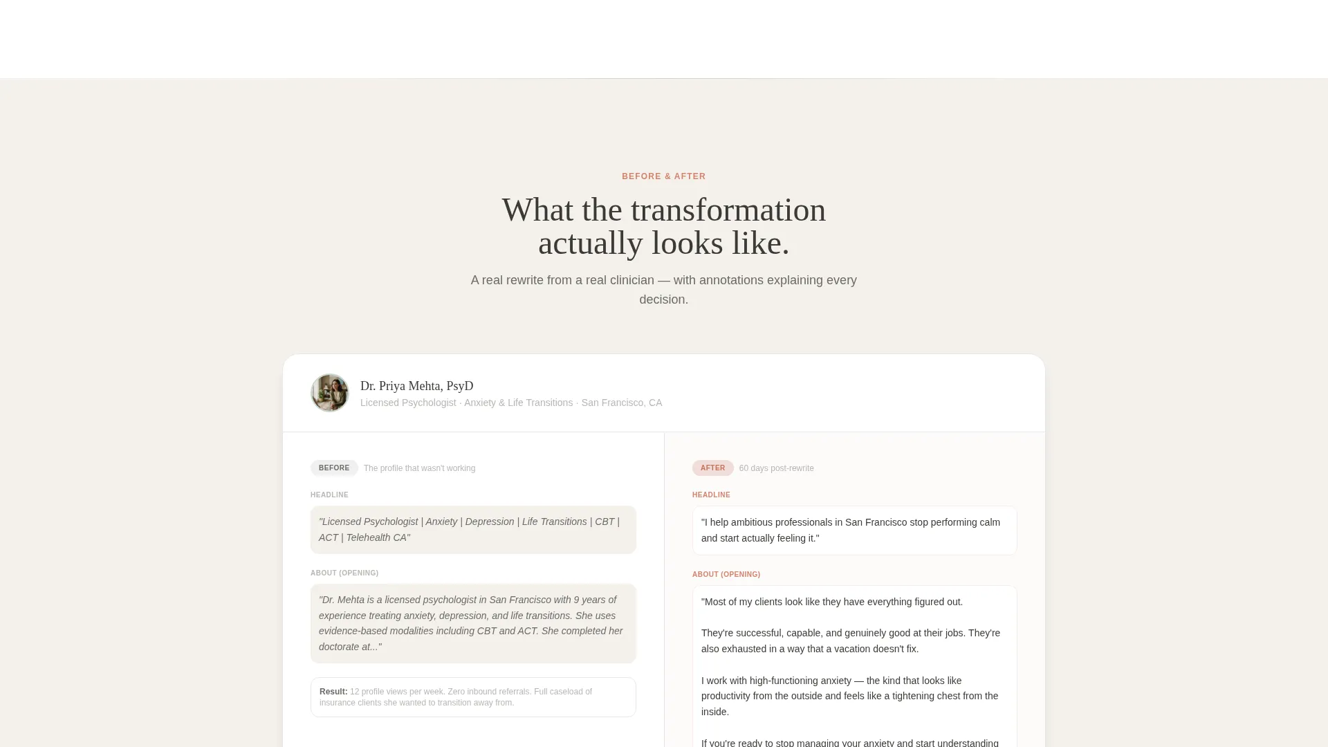 Psychologist Profile Directory Website Template