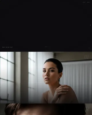 Immersive Modeling Agency Landing Page Template