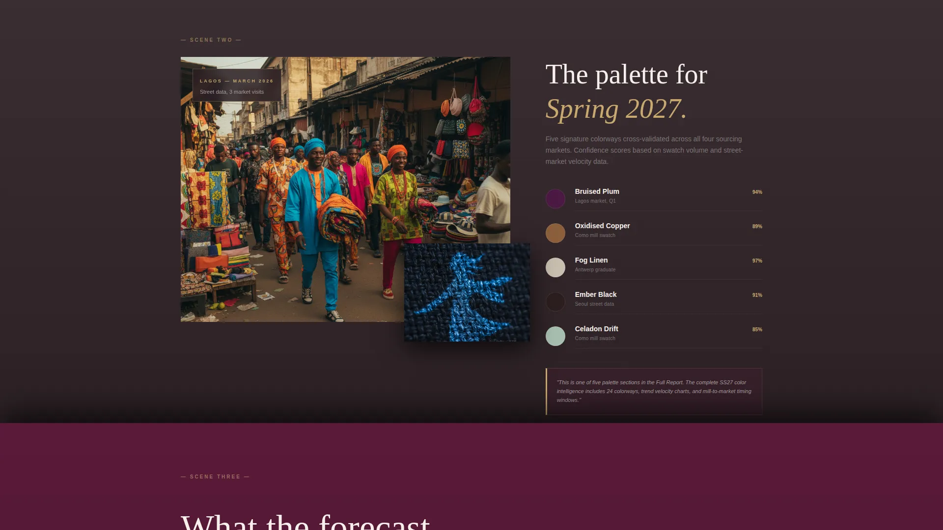 Specialist Fashion Tech & Innovation Pricing & Packages Website Template