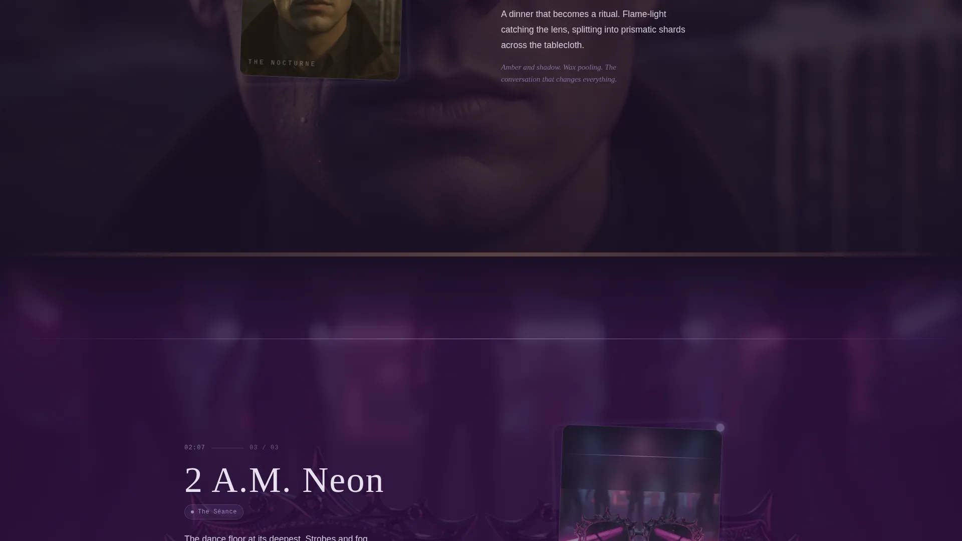 Gothic Eyewear Waitlist Landing Page Template