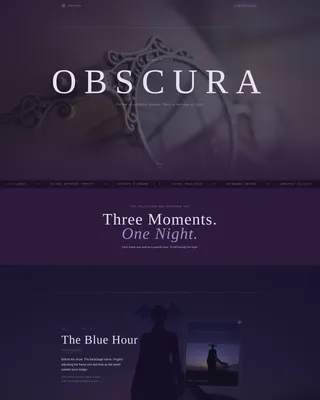 Gothic Eyewear Waitlist Landing Page Template