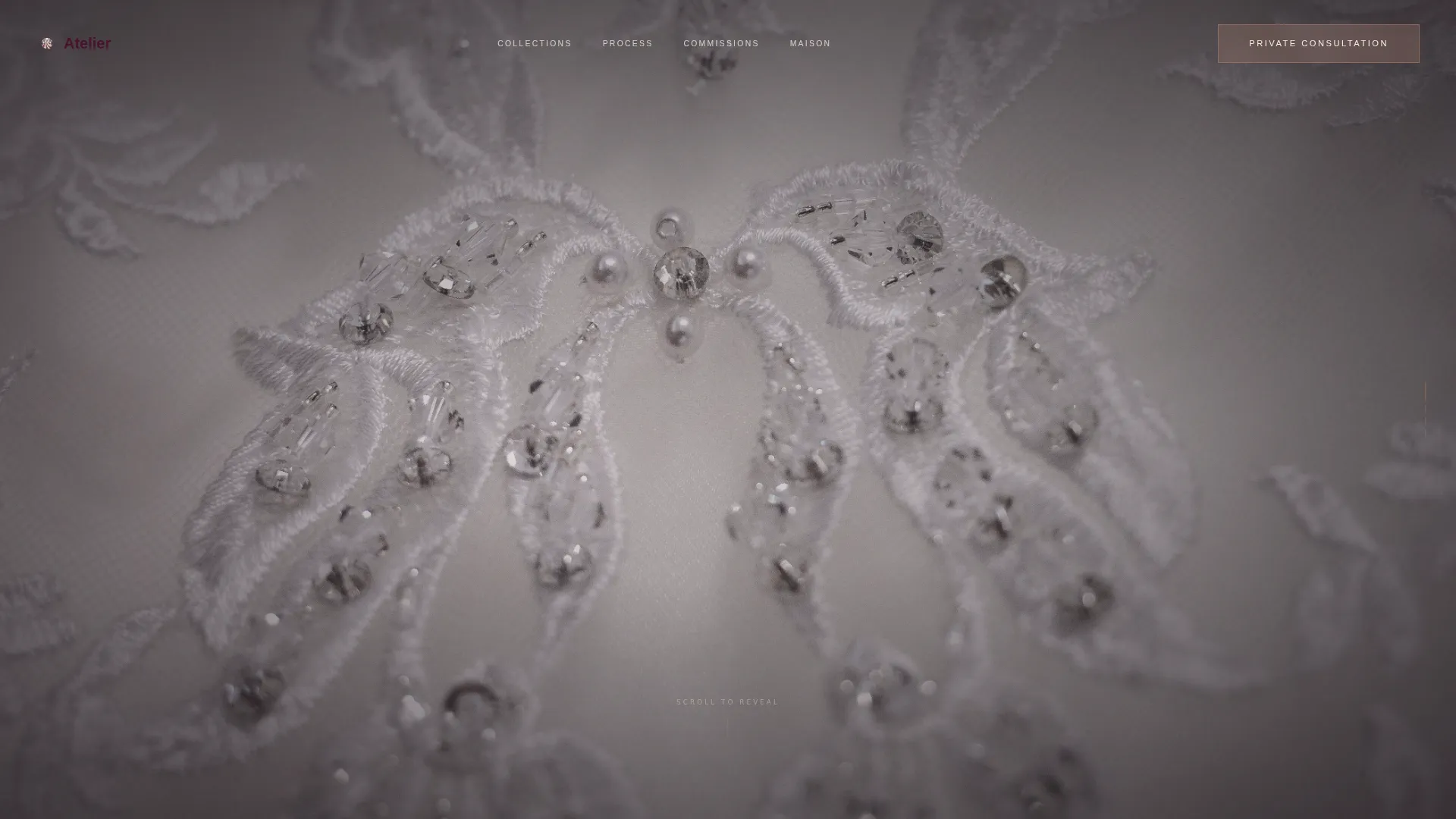 Haute Couture Landing Page Template