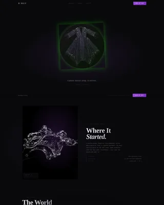 Immersive Streetwear Landing Page Template
