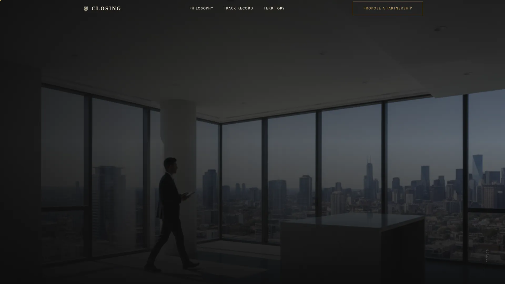 Elite Real Estate Agent Personal Brand Landing Page