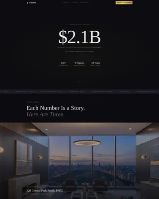 Elite Agent Landing Page Template