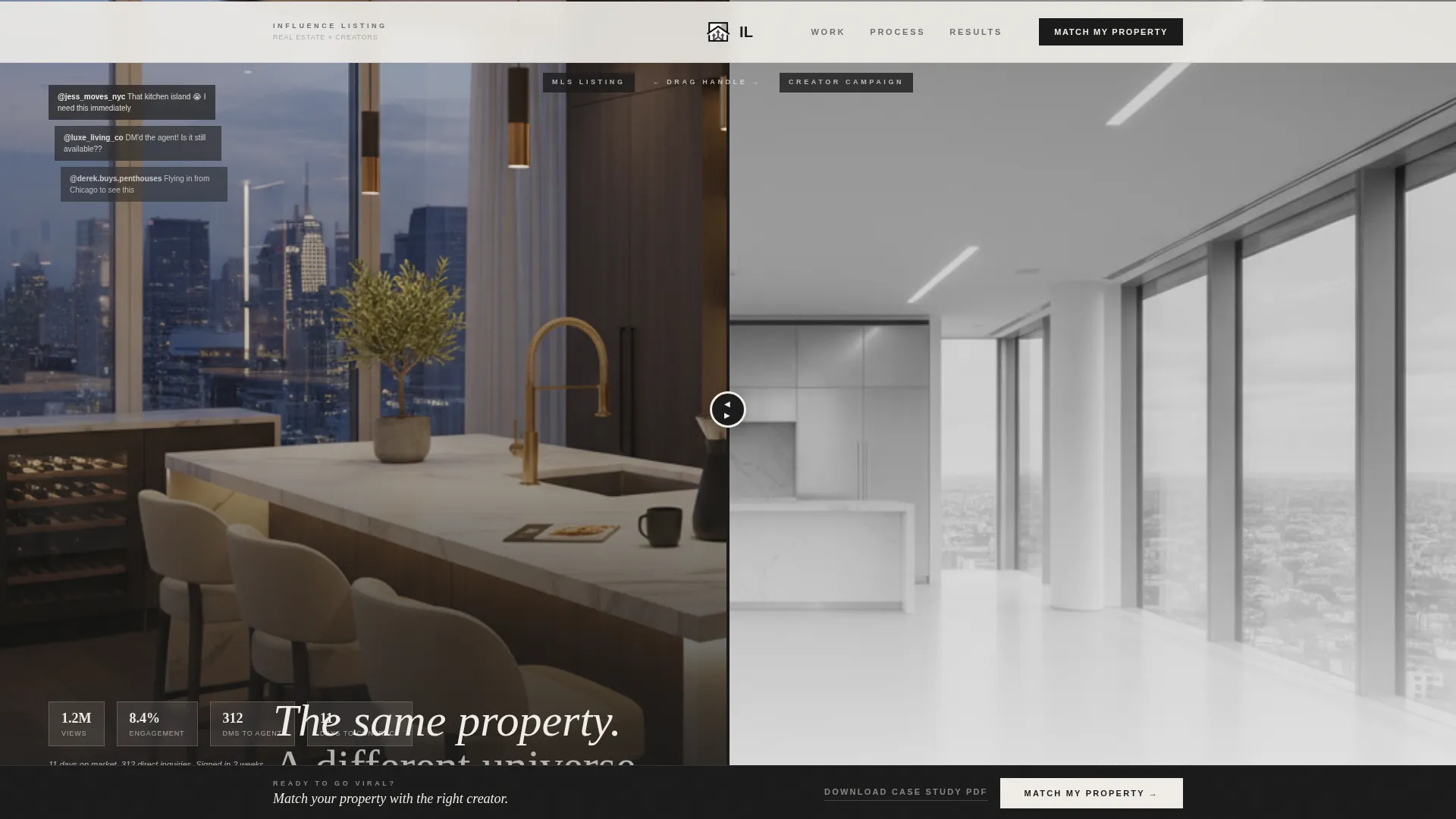 Viral Realestate Landing Page Template