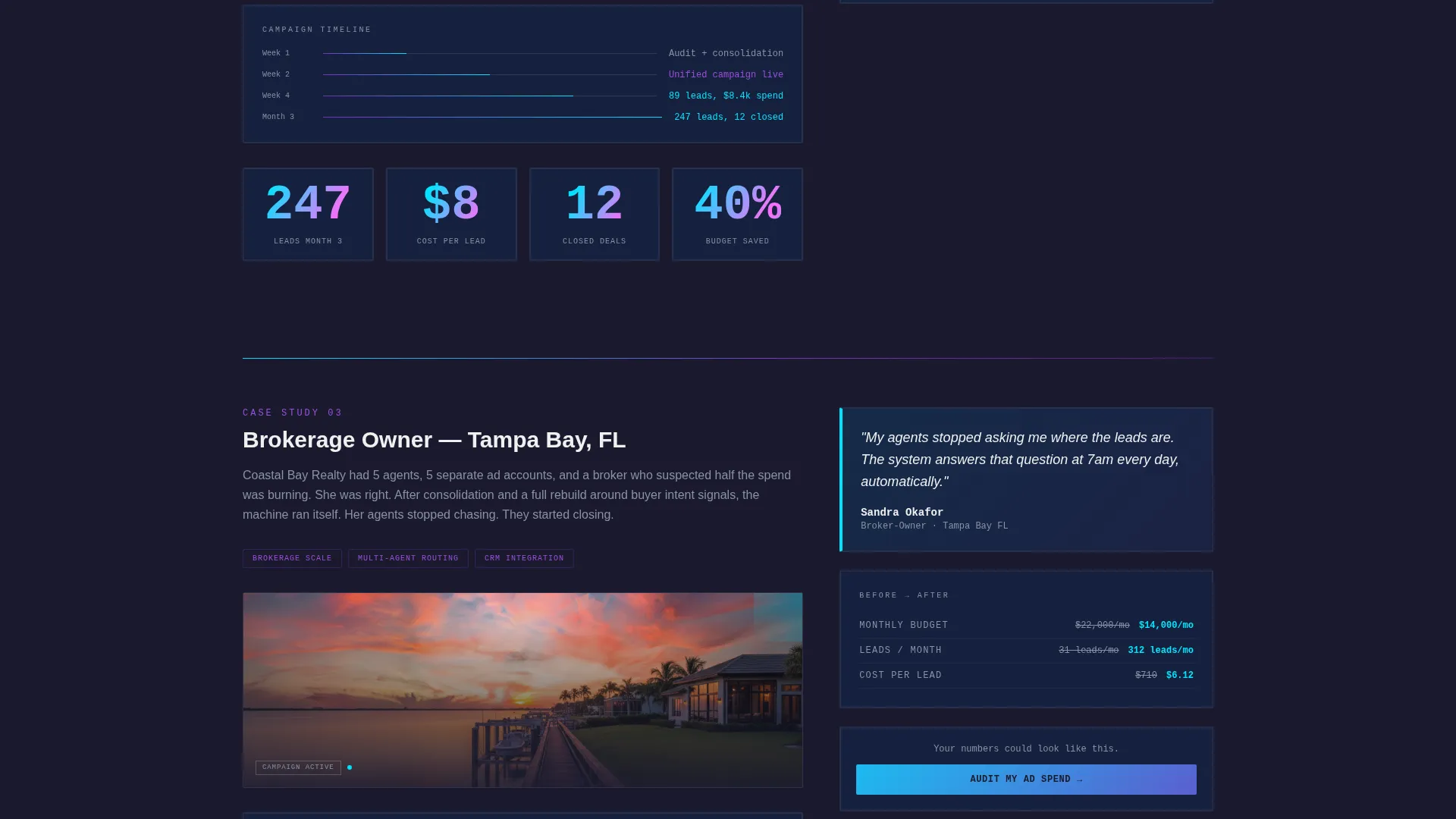 Real Estate Marketing & Agency Portfolio Website Template