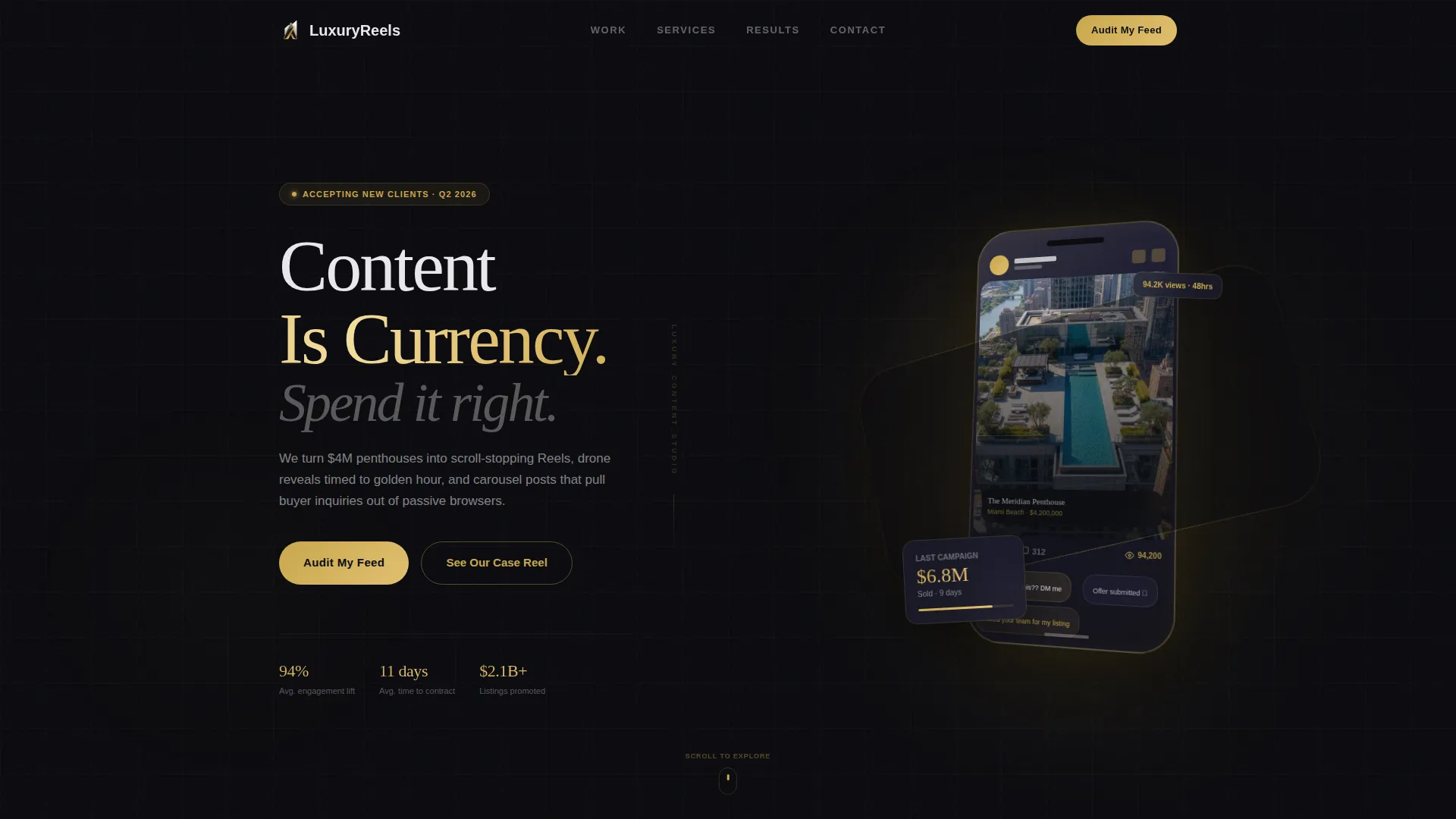 Real Estate Marketing & Agency Portfolio Website Template