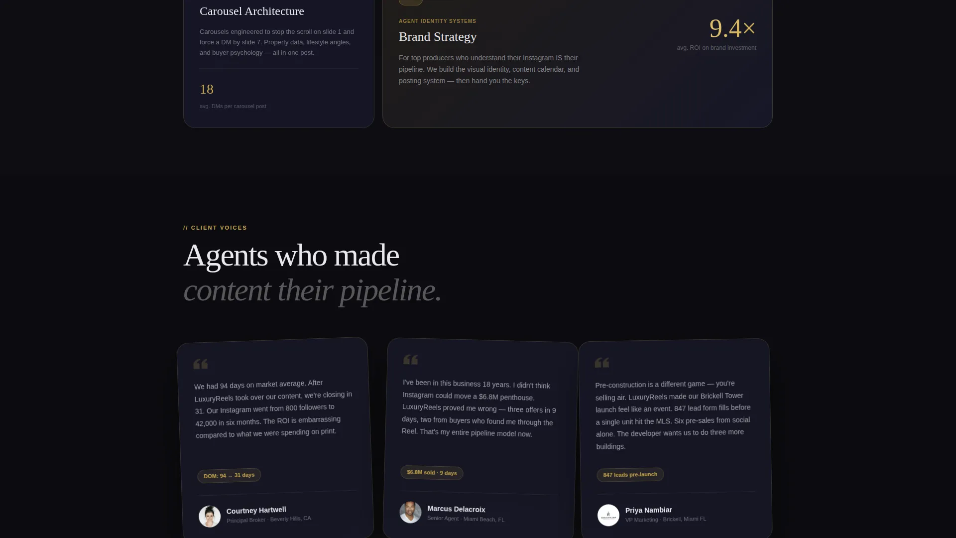 Real Estate Marketing & Agency Portfolio Website Template