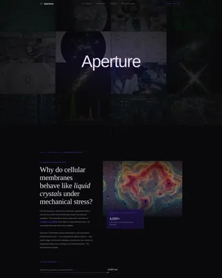 Immersive Research Lab Landing Page Template