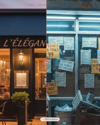 Restaurant Branding Agency Landing Page Template