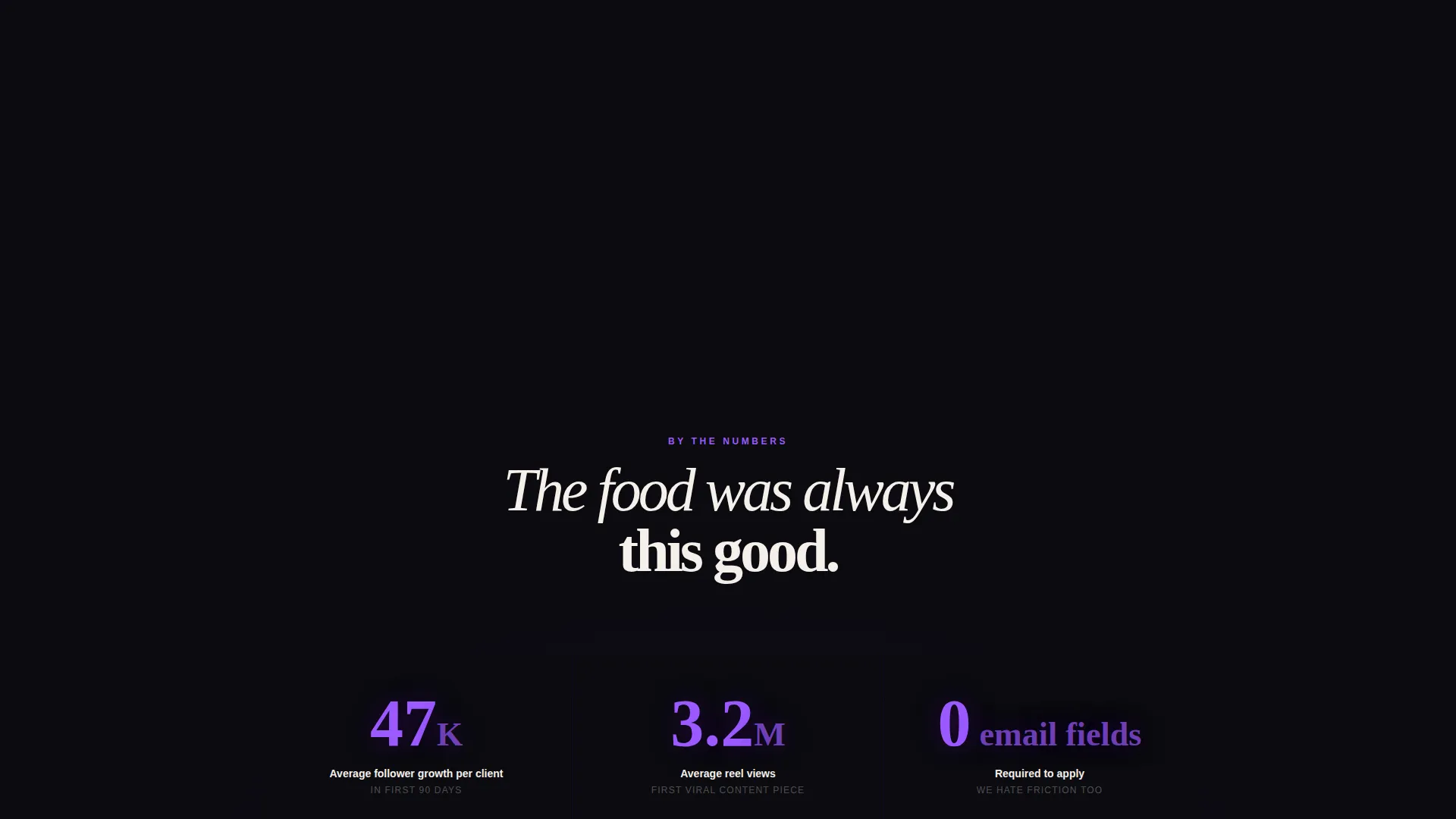 Restaurant Marketing & Agency Booking Website Template
