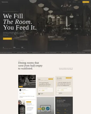 Restaurant PPC Agency Landing Page Template