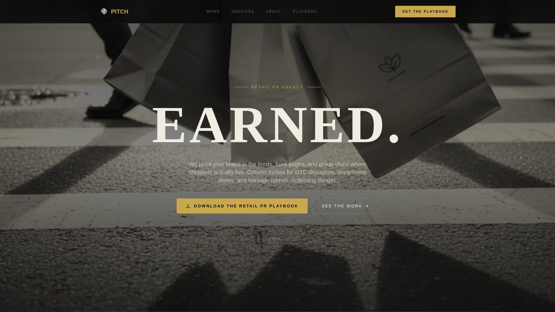 Retail Marketing & Agency Portfolio Website Template
