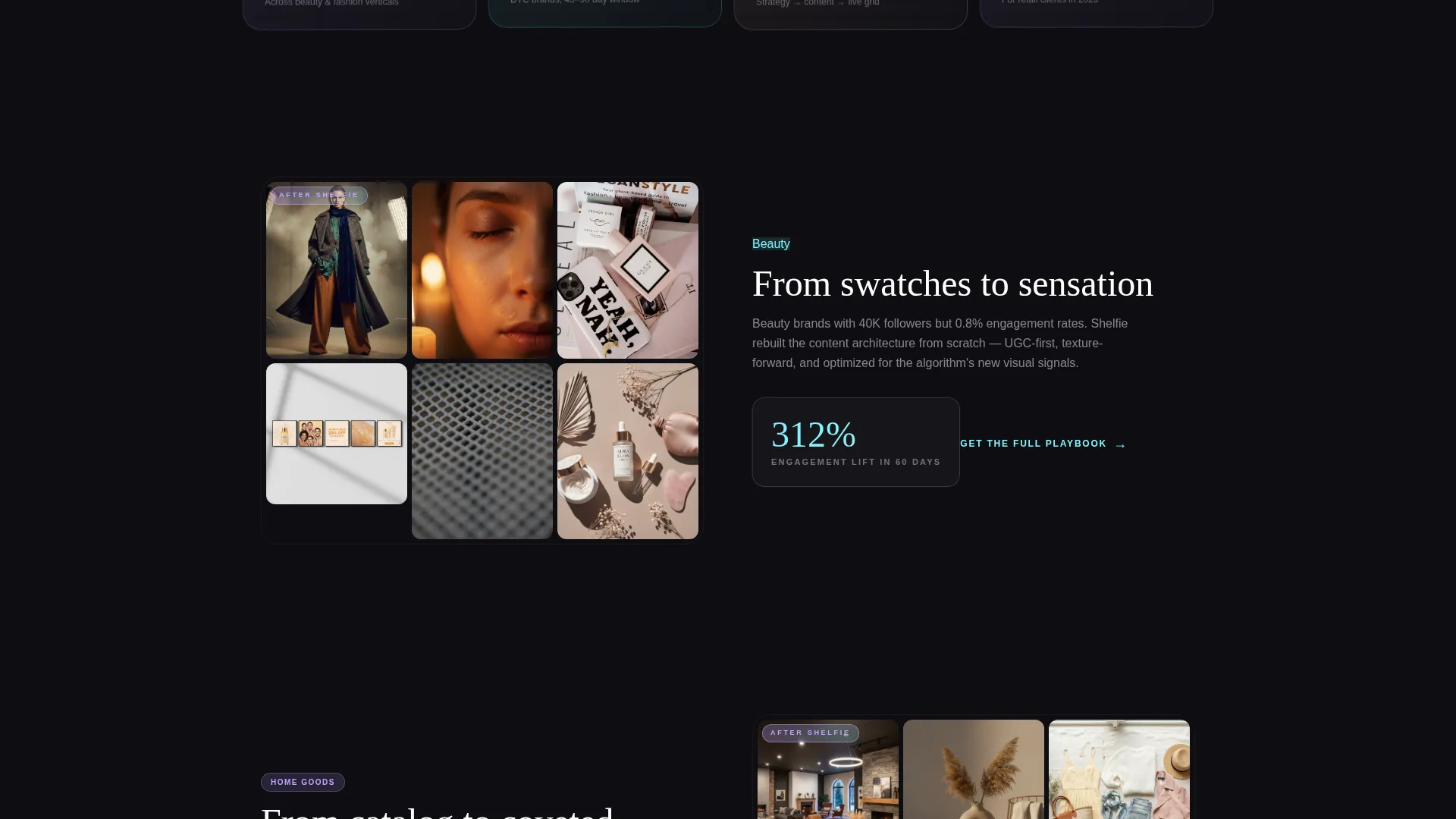 Retail Social Media Agency Landing Page Template