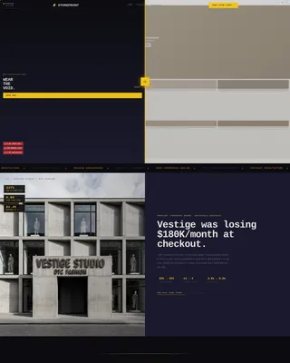 Retail Web Design Agency Landing Page Template