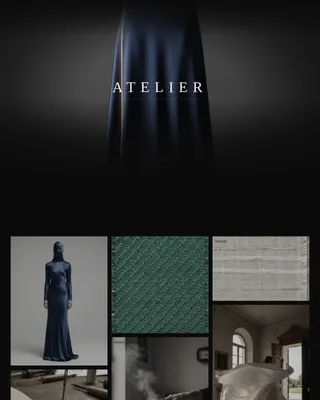 Luxe Fashion Landing Page Template - Masonry Layout