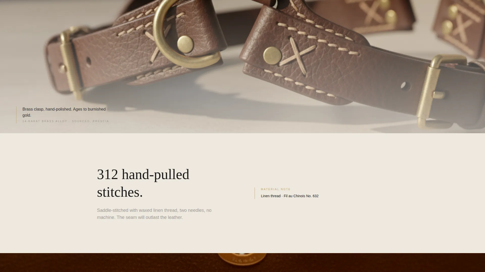 Bag & Luggage Brand Appointment Booking Website Template