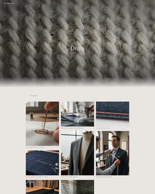Luxury Menswear Coming Soon Landing Page Template