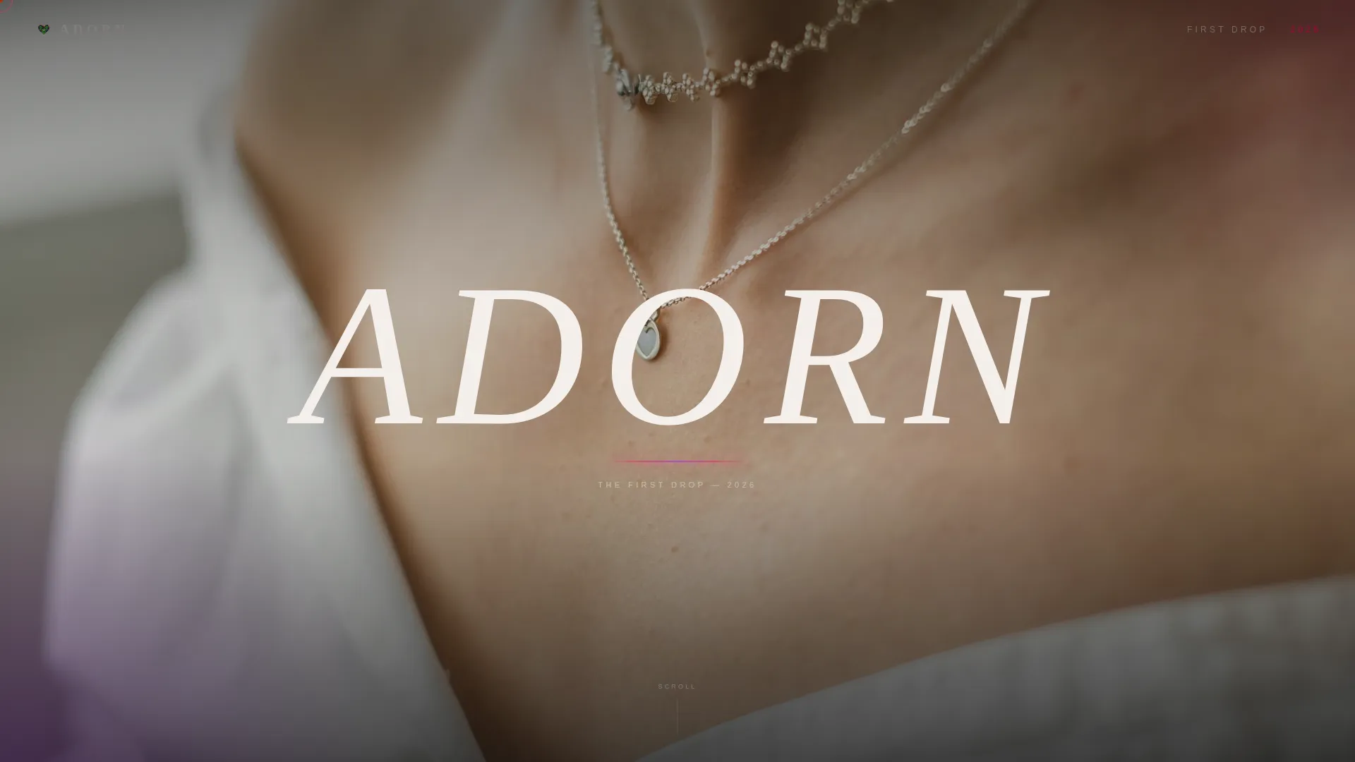 Bold Maximalist Jewelry Coming Soon Landing Page