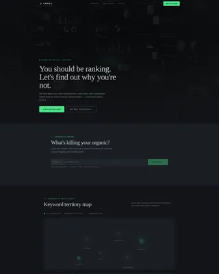 SEO Agency Domain Health Scanner Website Template