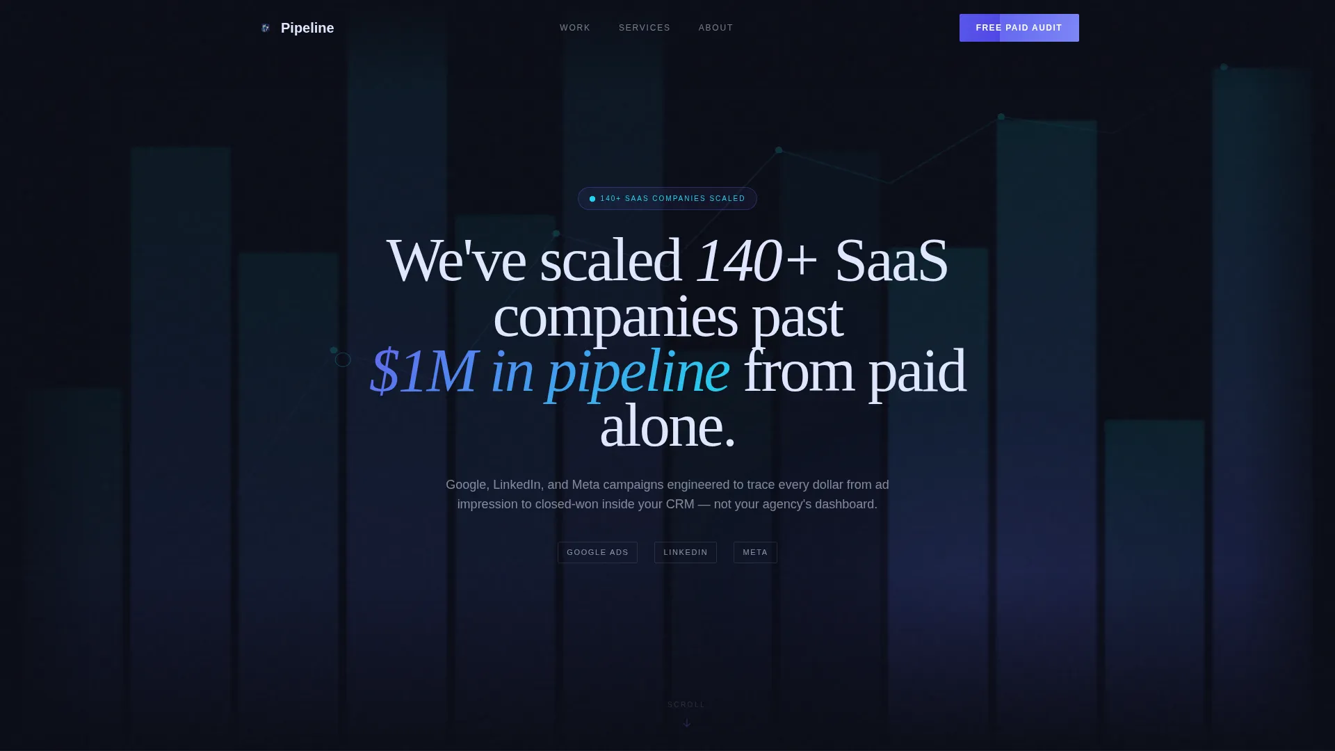 SaaS Marketing & Agency Booking Website Template