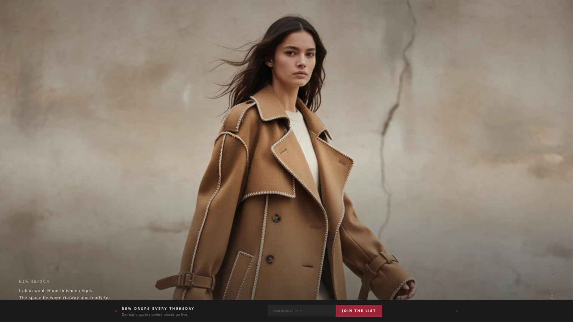 Premium Bridge Landing Page Template