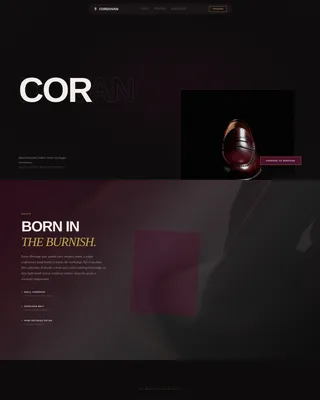 Heritage Shoe Landing Page Template