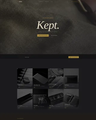 Retro Fashion Professional Website Template