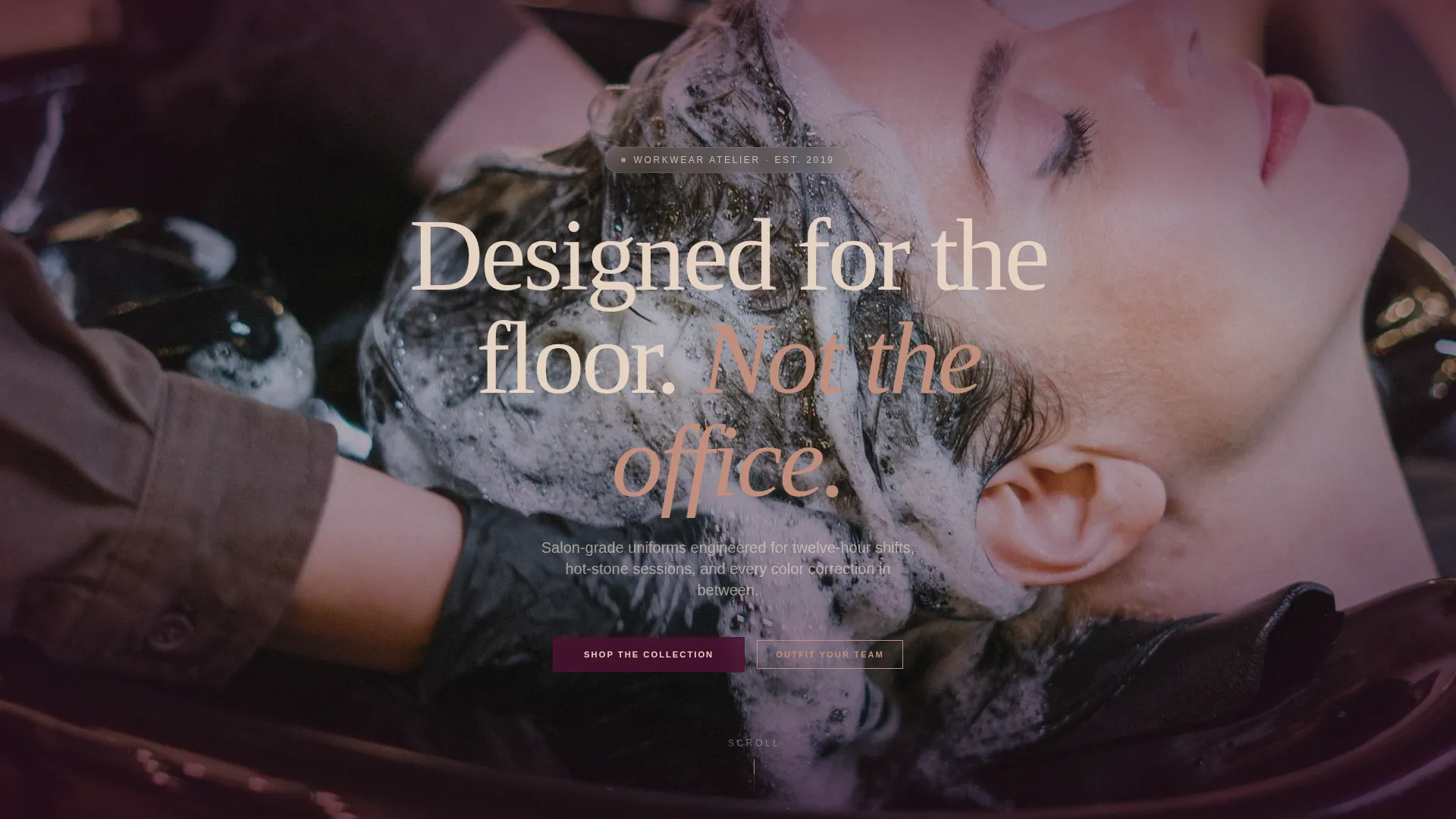 Workwear & Uniform Professional Website Template