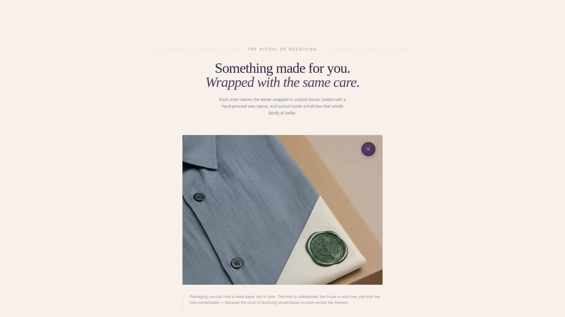 Sustainable & Ethical Fashion Professional Website Template