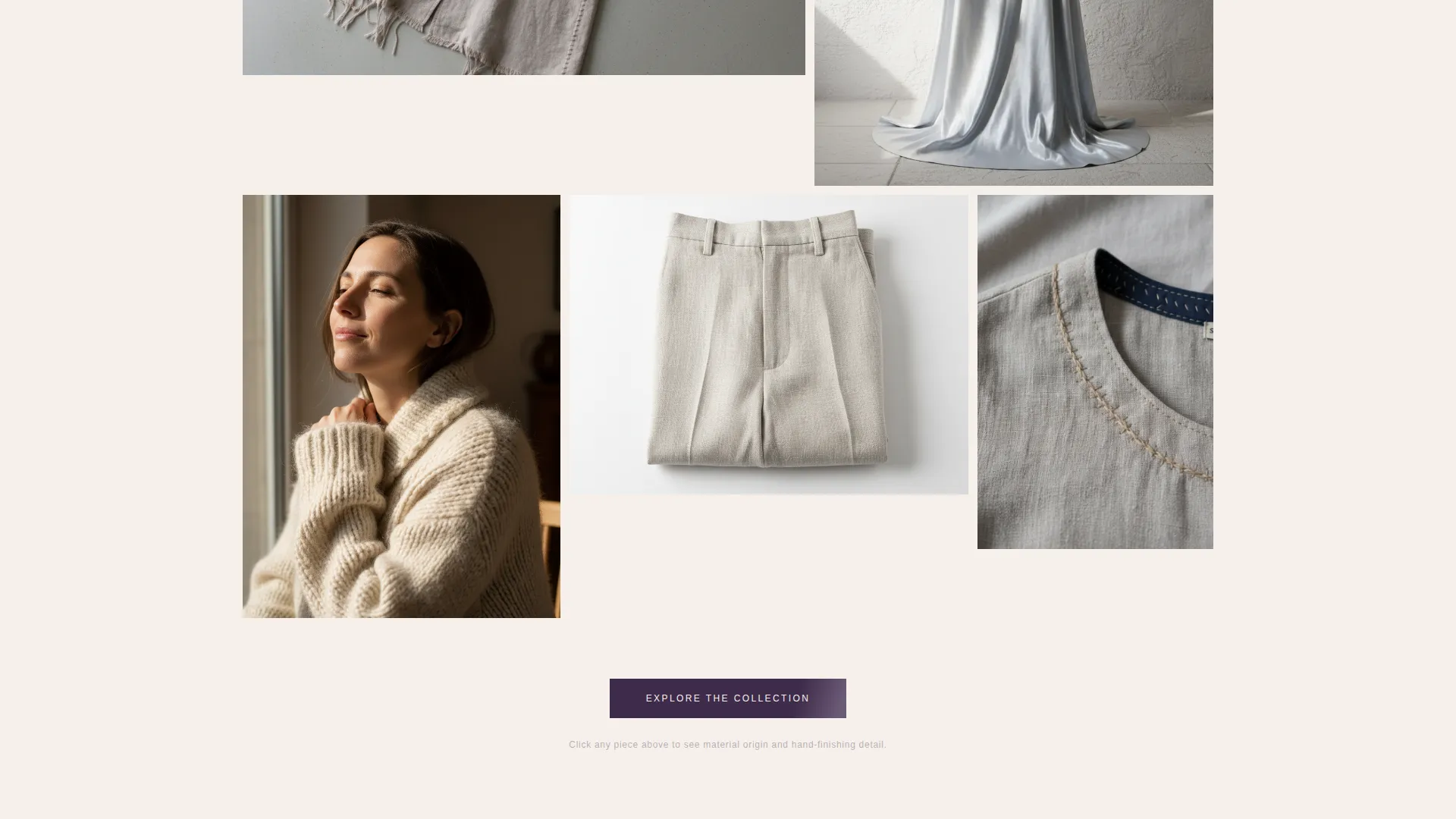 Sustainable & Ethical Fashion Professional Website Template