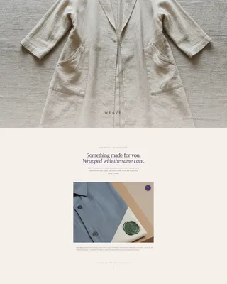 Sustainable & Ethical Fashion Professional Website Template