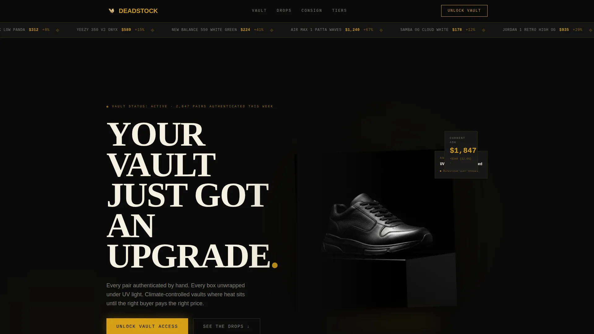 Fashion Rental & Resale Professional Website Template