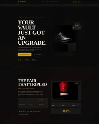 Fashion Rental & Resale Professional Website Template