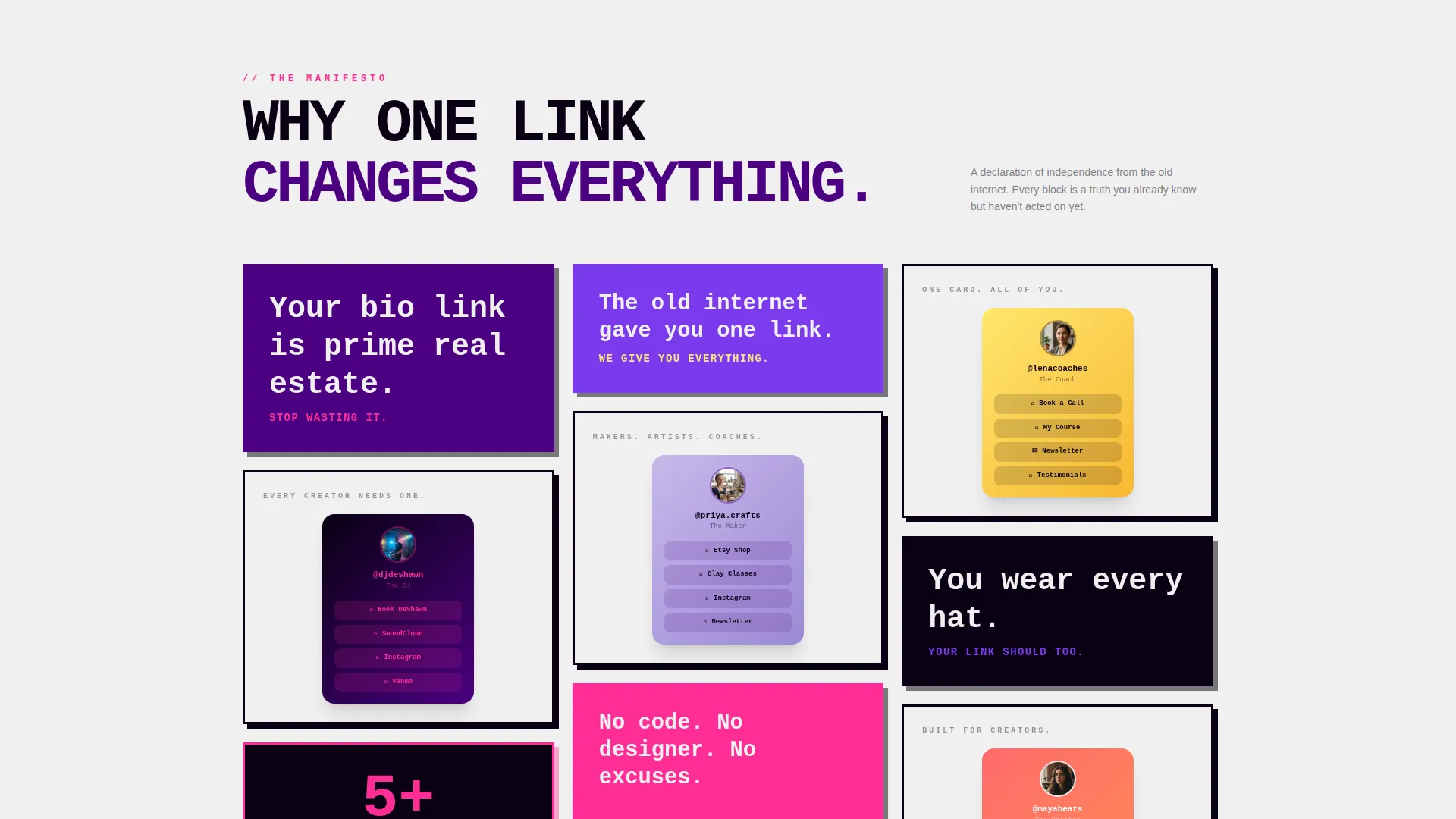 Digital Business Card Specialist Professional Website Template