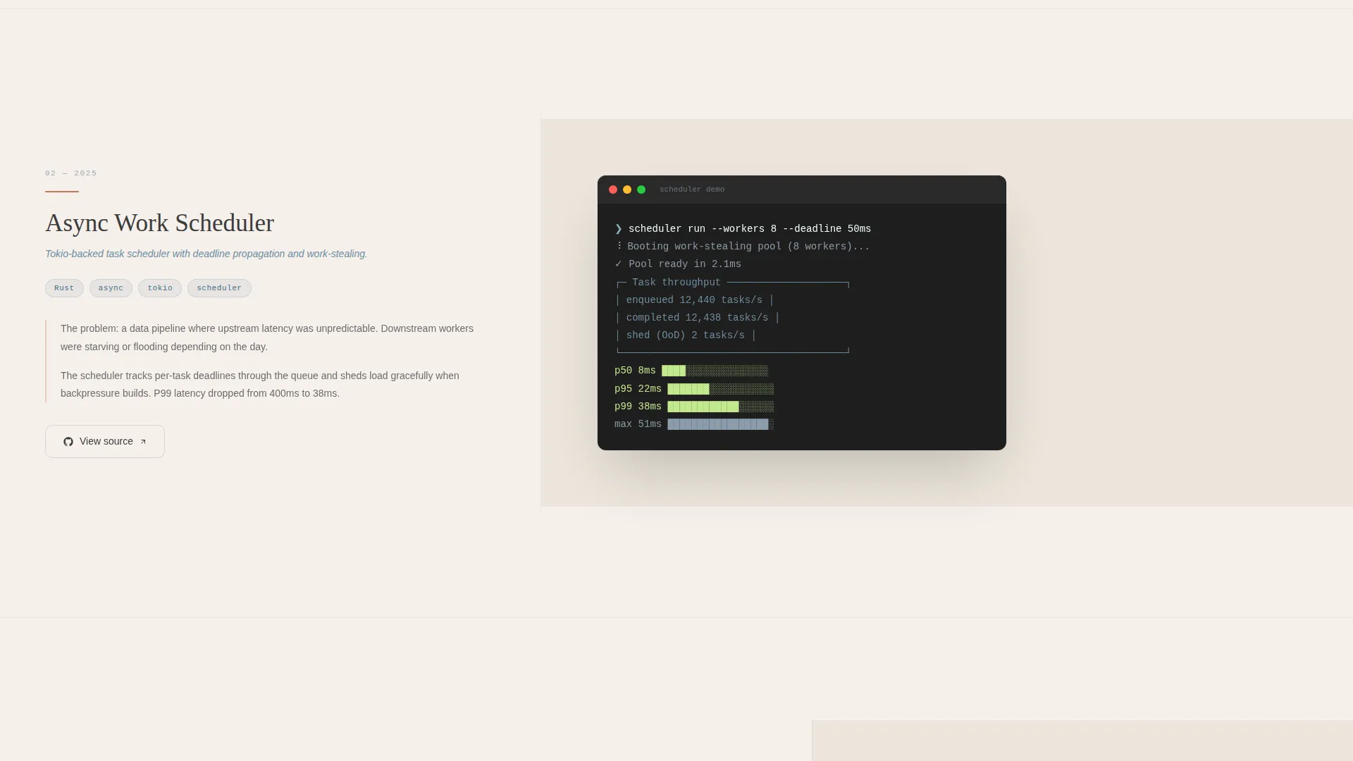 Software Engineer Personal Brand Landing Page