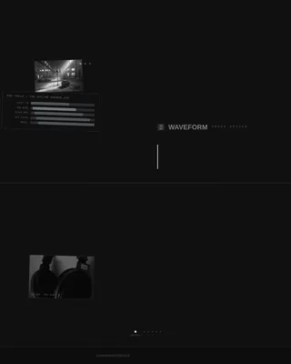 Sound Designer Portfolio Landing Page Template