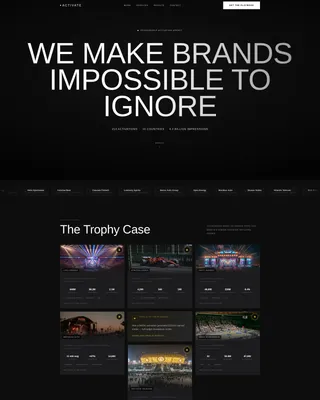 Event Sponsorship Agency Landing Page Template