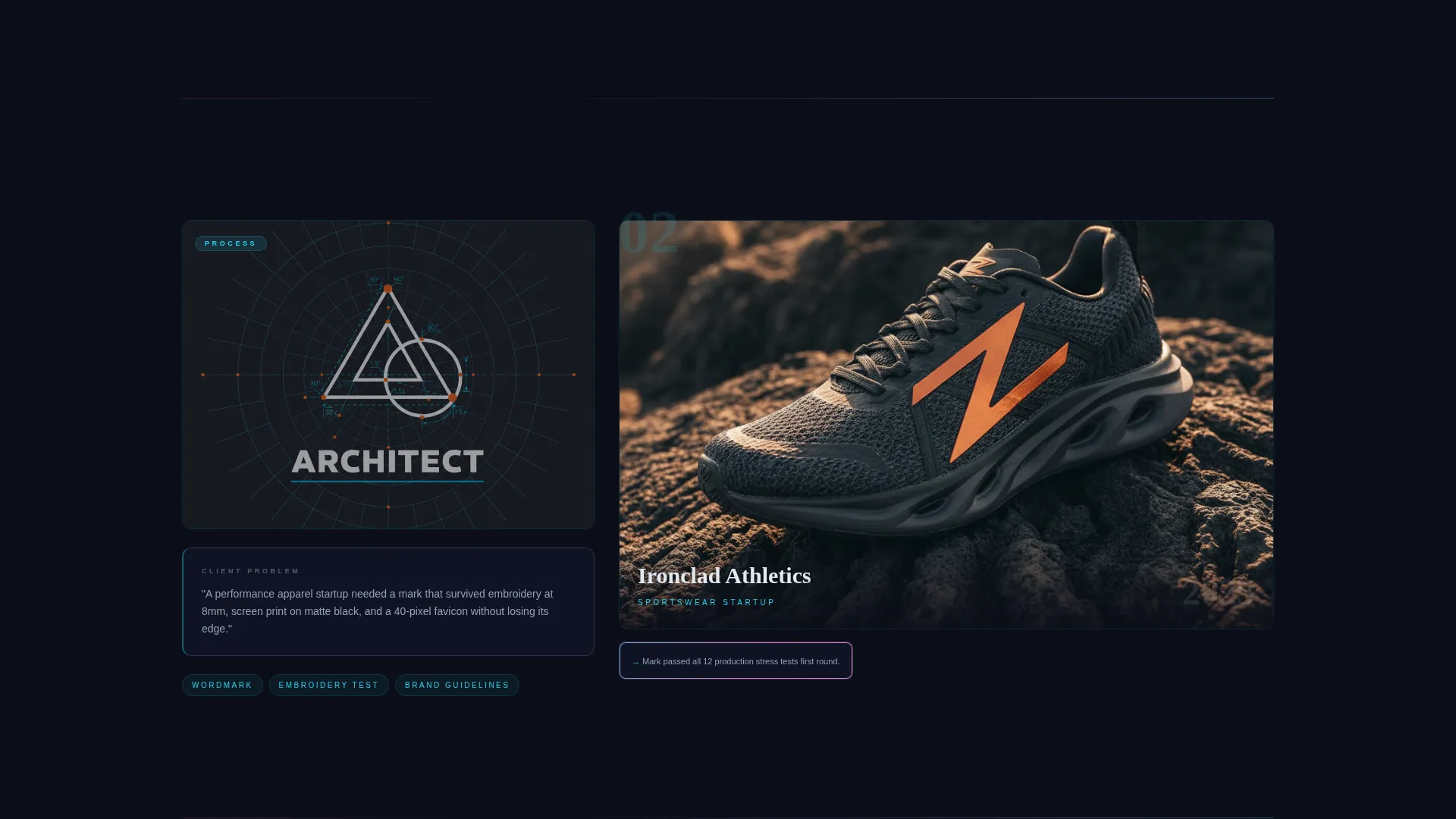 Sports Branding Agency Landing Page Template